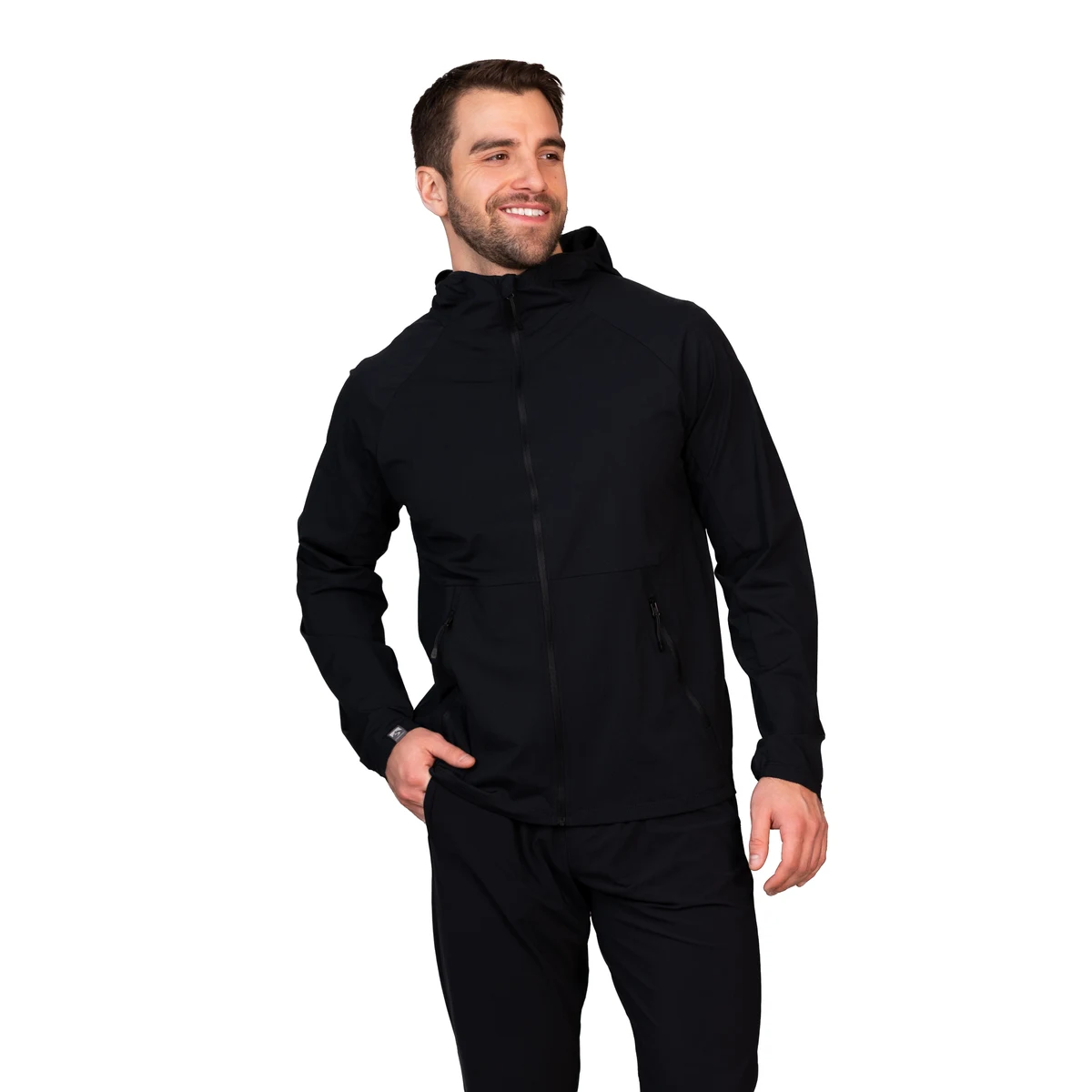 Storm Creek Men's Velocity 4-Way Stretch Performance Full Zip Hoodie 1