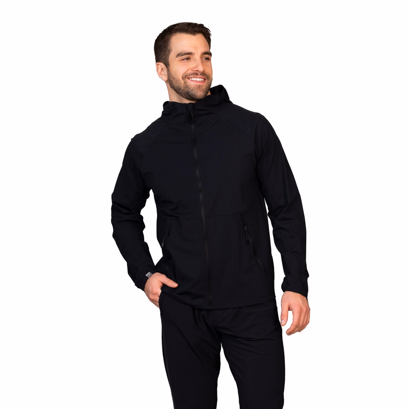 Storm Creek Men's Velocity 4-Way Stretch Performance Full Zip Hoodie