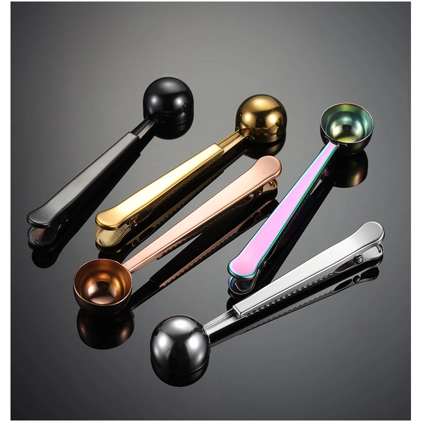 Multifunction Coffee Spoon with Clip 1