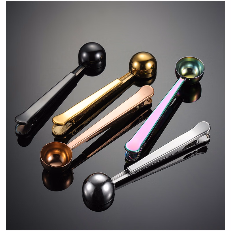 Multifunction Coffee Spoon with Clip
