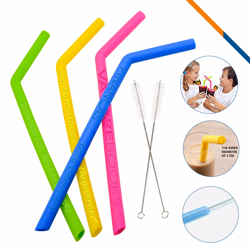 Sunny Silicone Straw