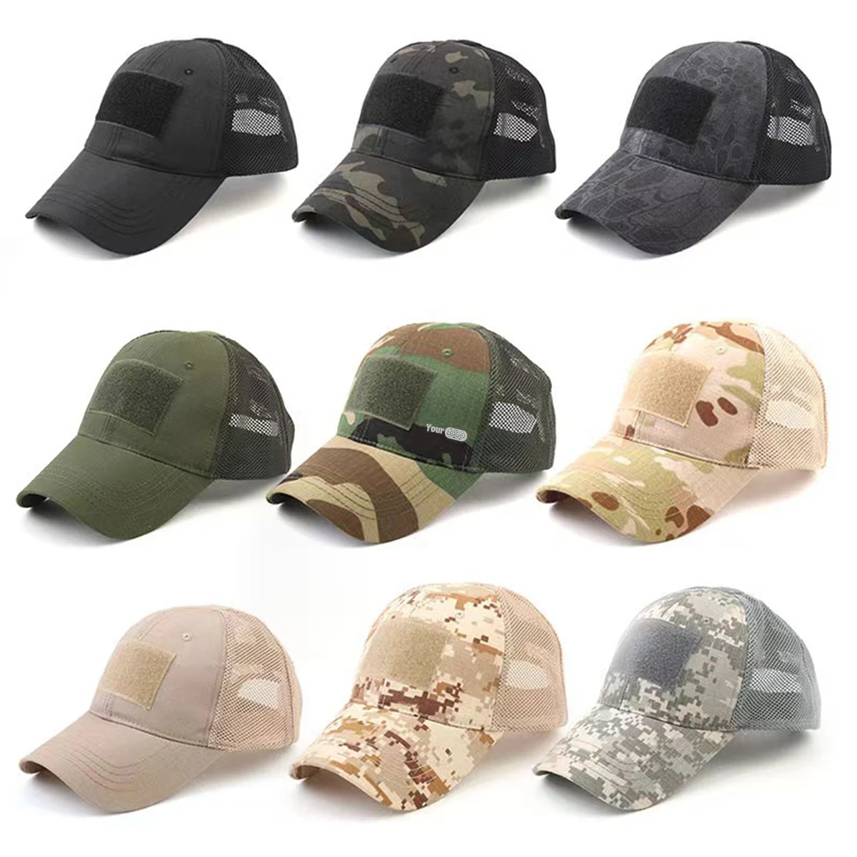 Polyester Breathable Tactical Cap 1