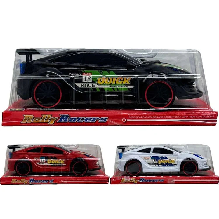 Friction Powered Racing Cars Assorted - 12" 1
