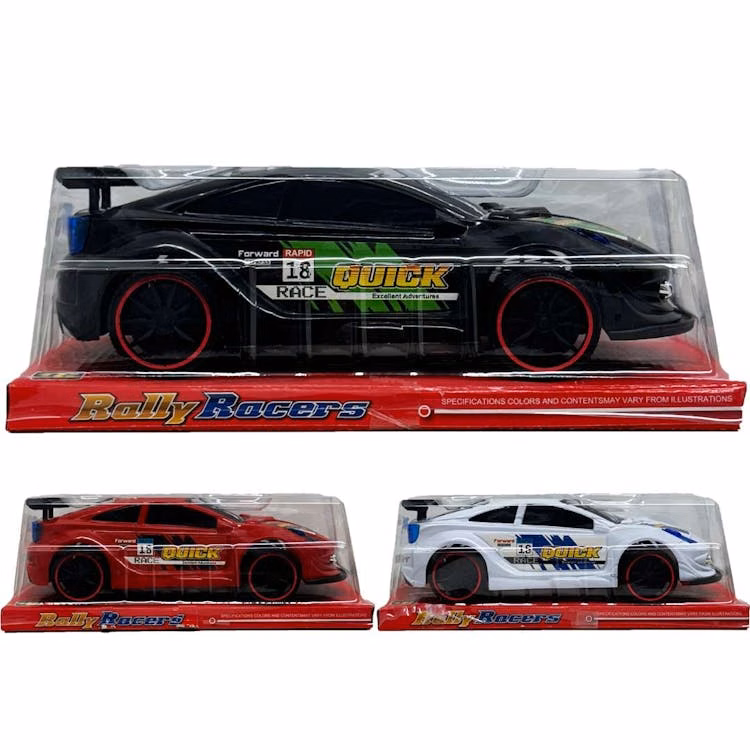 Friction Powered Racing Cars Assorted - 12"