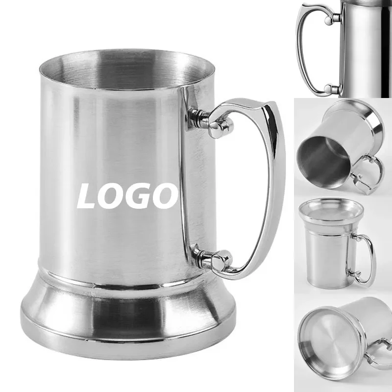 15 Oz Stainless Steel Beer Mug 1