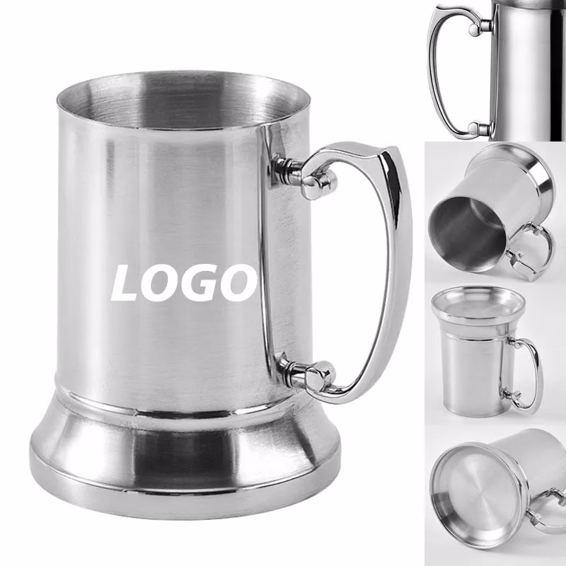 15 Oz Stainless Steel Beer Mug