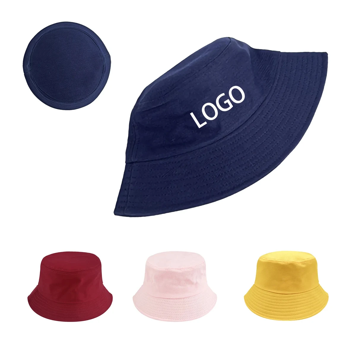 MOQ 100PCS Cotton Bucket Hat 1