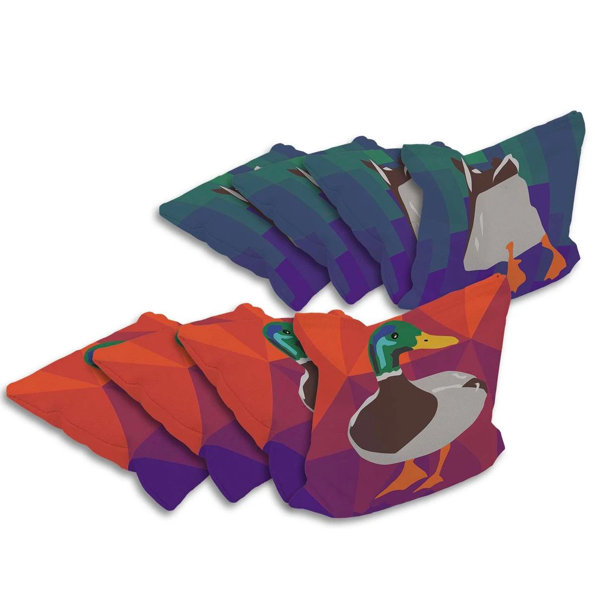 Custom Printed Double-Sided Bean Bags (Set of Eight) 1