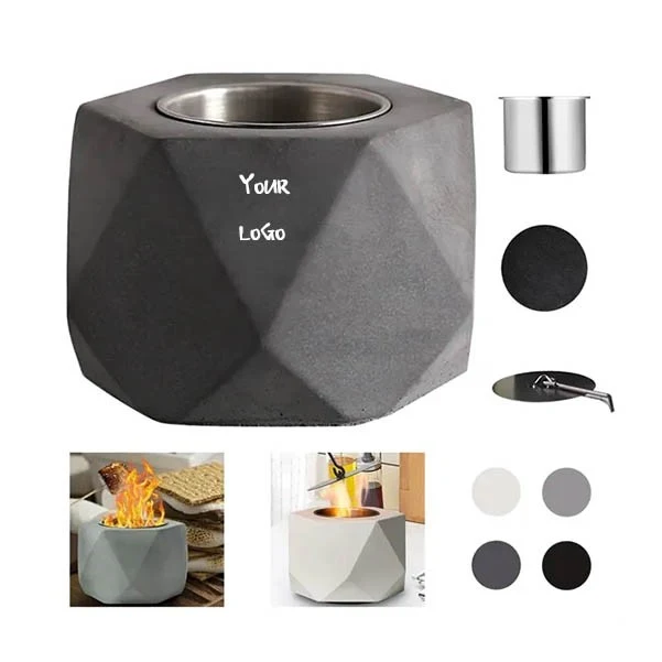 Camping Tabletop Fireplace Fire Pit Bowl 1