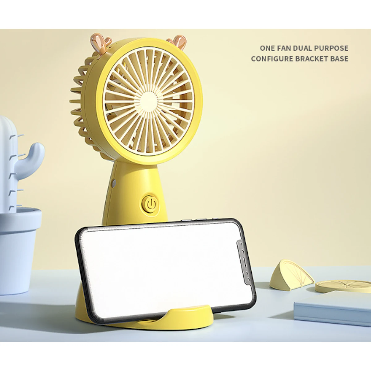 Handheld Fan/Phone Holder 1