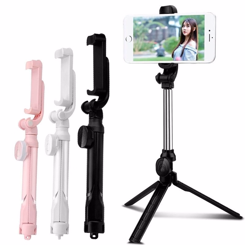 Retractable Selfie Live Tripod