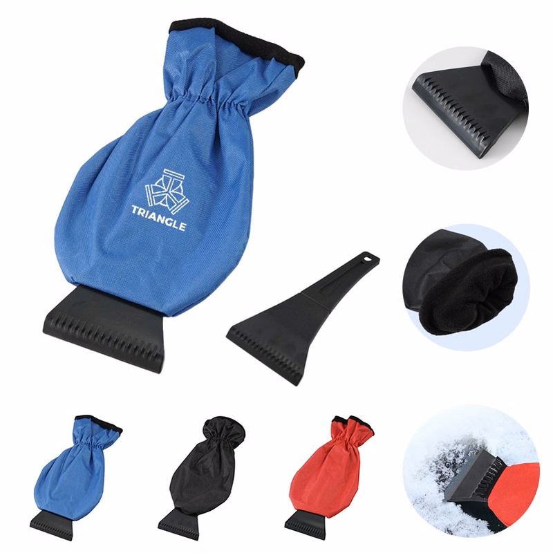 Snow Removal Cars Window Ice Scraper with Glove