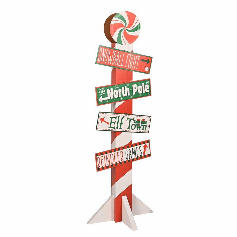 3-D North Pole Directional Post Prop