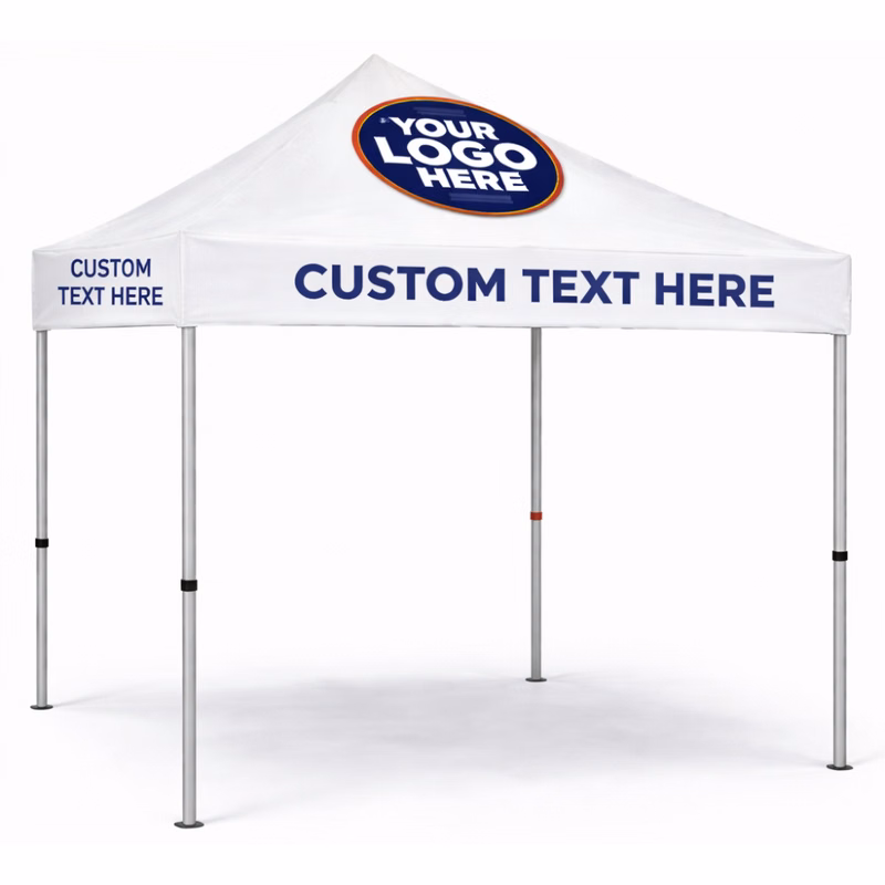 12'x12' White Tent With Logo