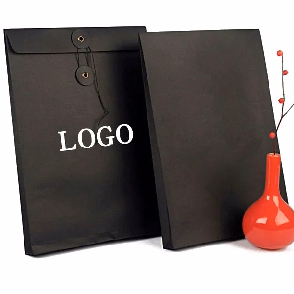Black Kraft Paper Envelopes