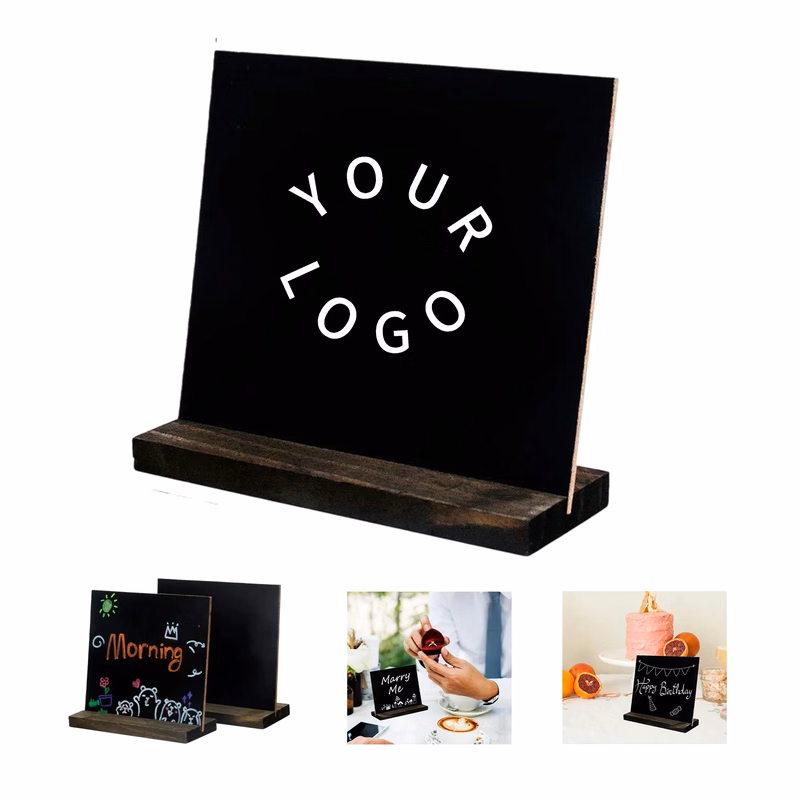 Wood Chalkboard Stand