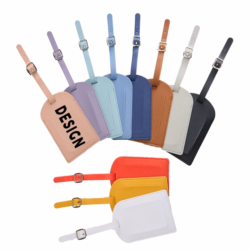 Premium PU Baggage Identifier Tag
