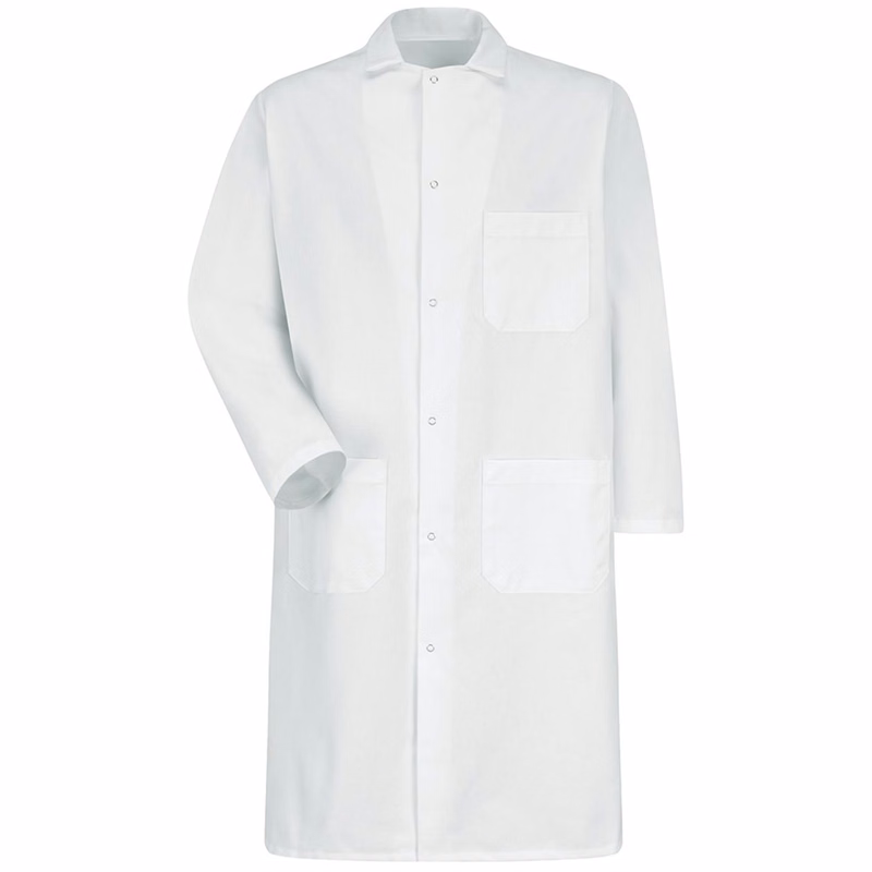 Unisex Gripper - Front Butcher Frock - Exterior Chest Pocket - 4016