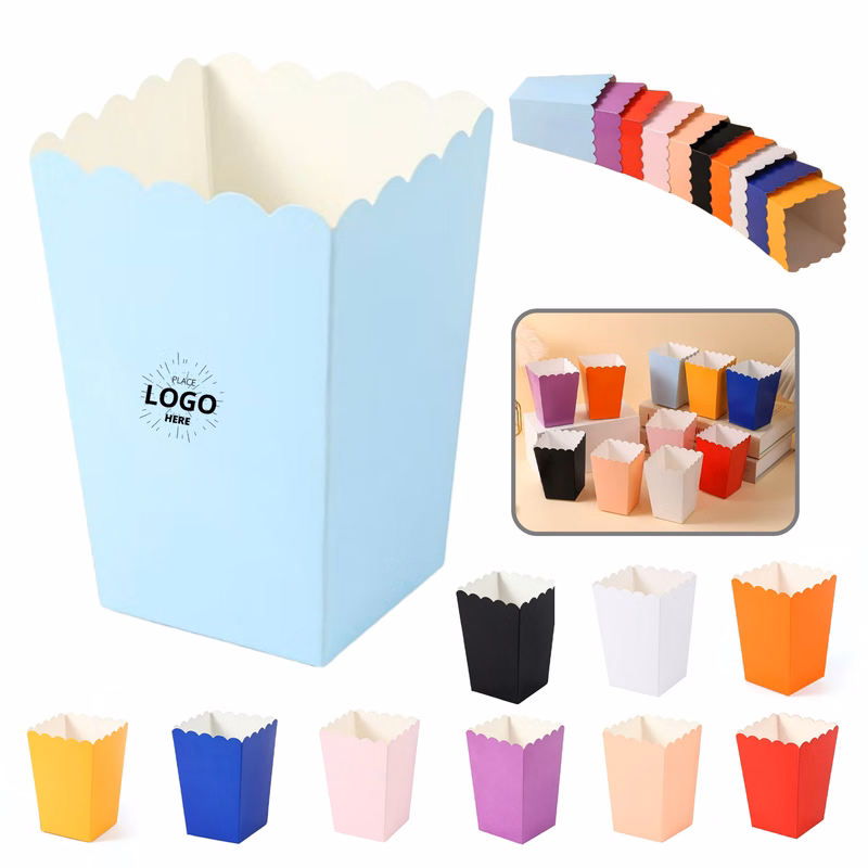 Disposable Folding Popcorn Snack Box