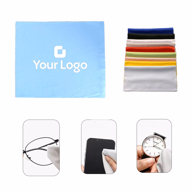 High Quality Microfiber Lens Cleaning Cloth for Eyeglasses