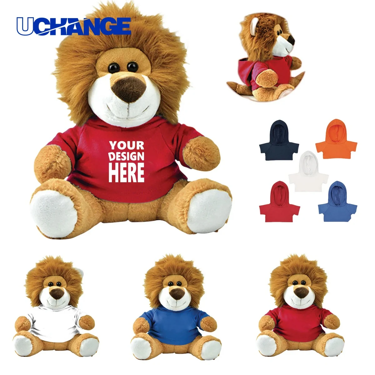 Custom Children Plush Lion Toy for Gifts 1