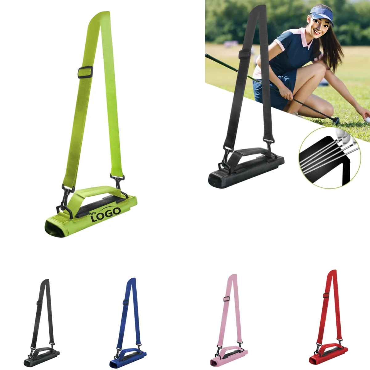 Golf Travel Lightweight Golf Club Bag 1
