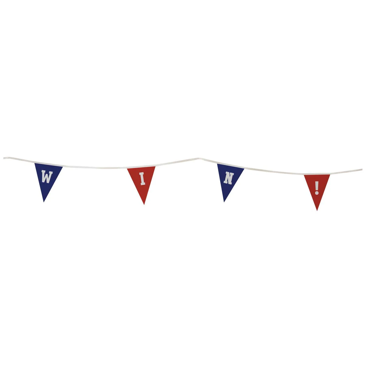 9" x 12" Triangle Pennant String Single-Sided (20') 1