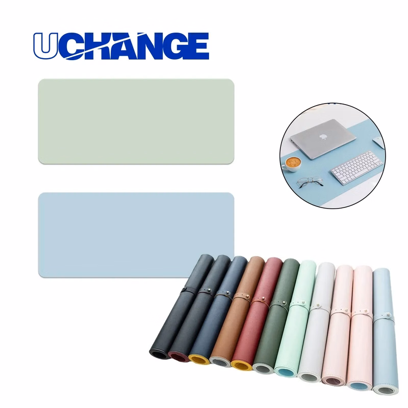 Large PU Leather Desk Pad With Non Slip Base