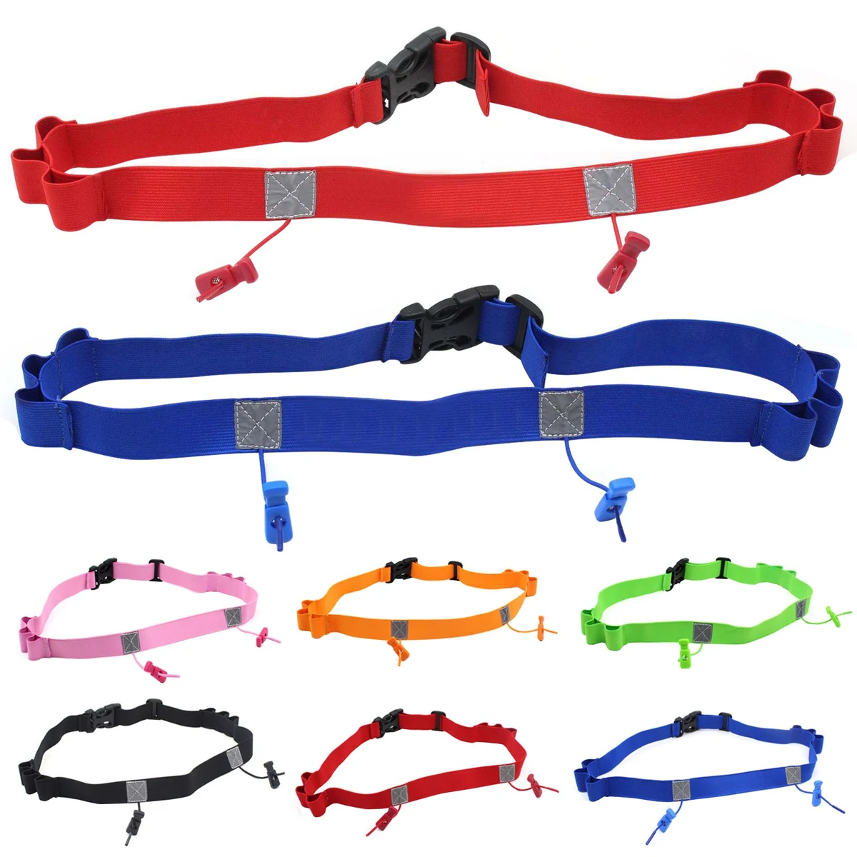 Race Number Belt with 6 Energy Gel Loops 1