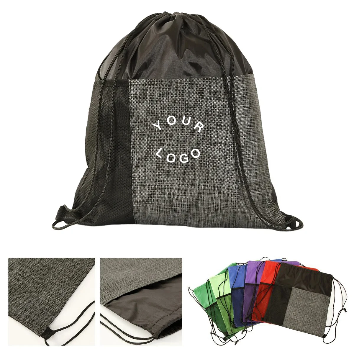 Polyester Drawstring Sportpack for Daily Use 1