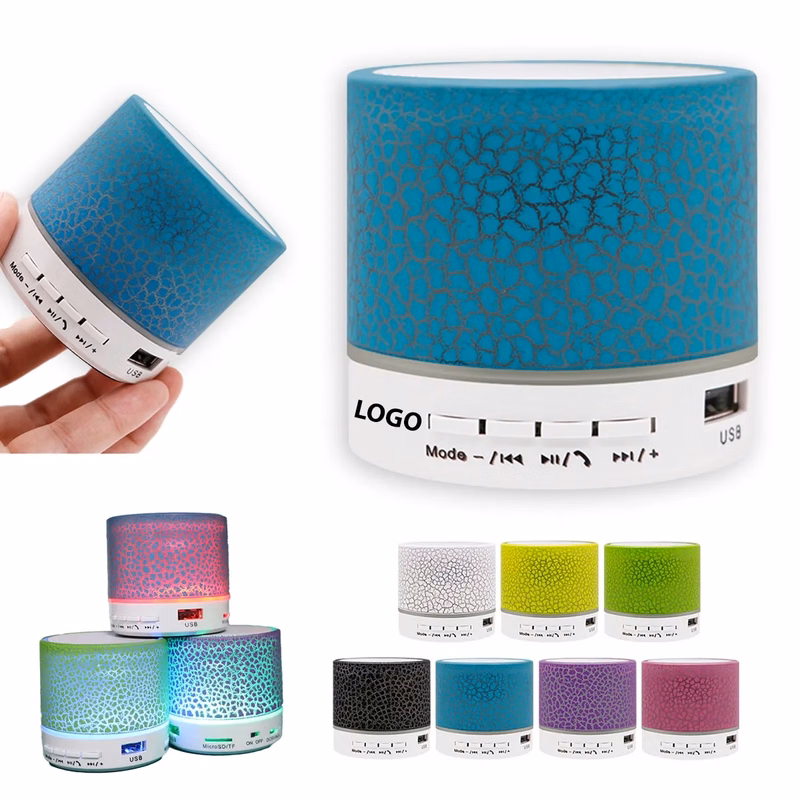 LED Light Luminous Mini Bluetooth Speaker Dancing Lights