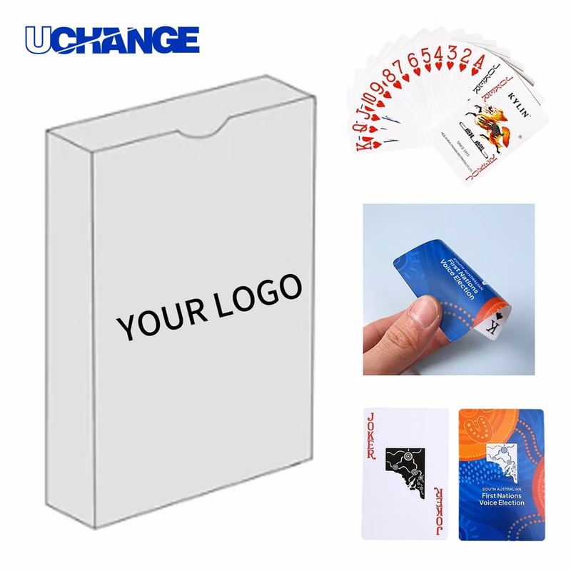 Durable Poker Playing Cards Deck 2.2 x 3.4 Inch