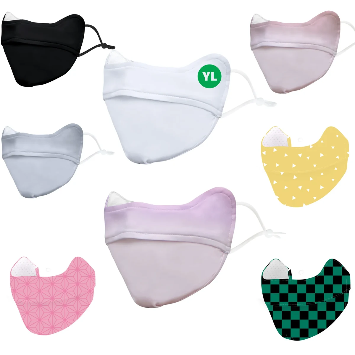 Customize Ice Silk Sunscreen Mask 1