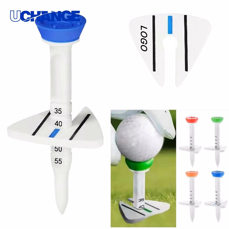 Adjustable Plastic Golf Tee Training & Practice Accessory