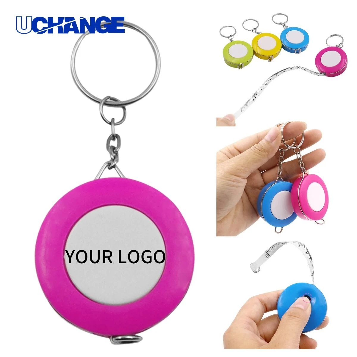 Retractable Tape Measure Keychain Tool for Daily Use 1