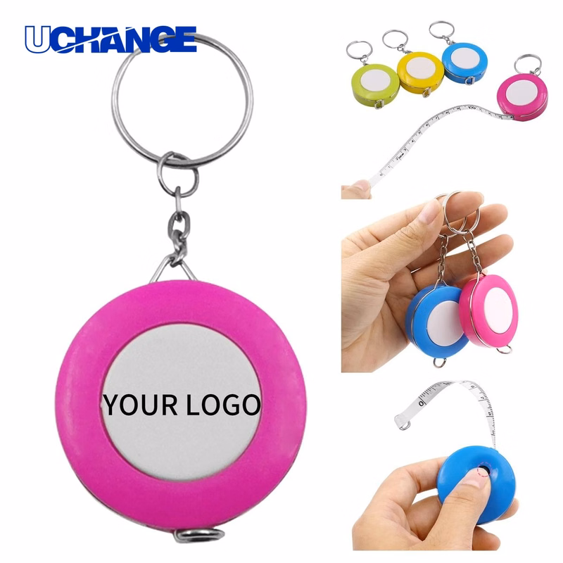 Retractable Tape Measure Keychain Tool for Daily Use