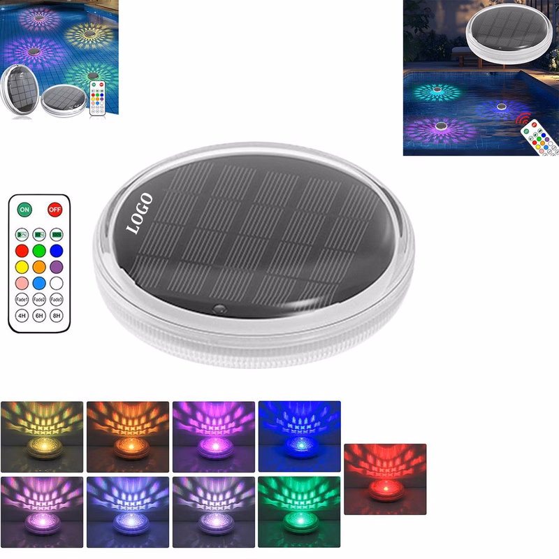 Solar Rechargeable Floating Pool Light