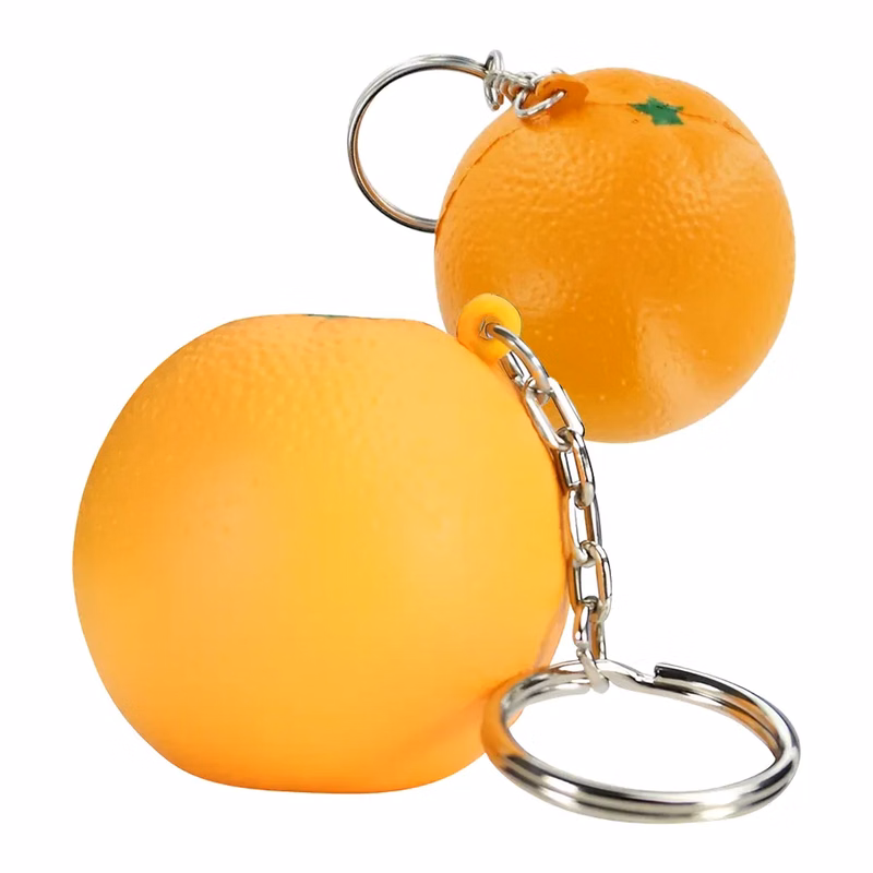 Orange keychain