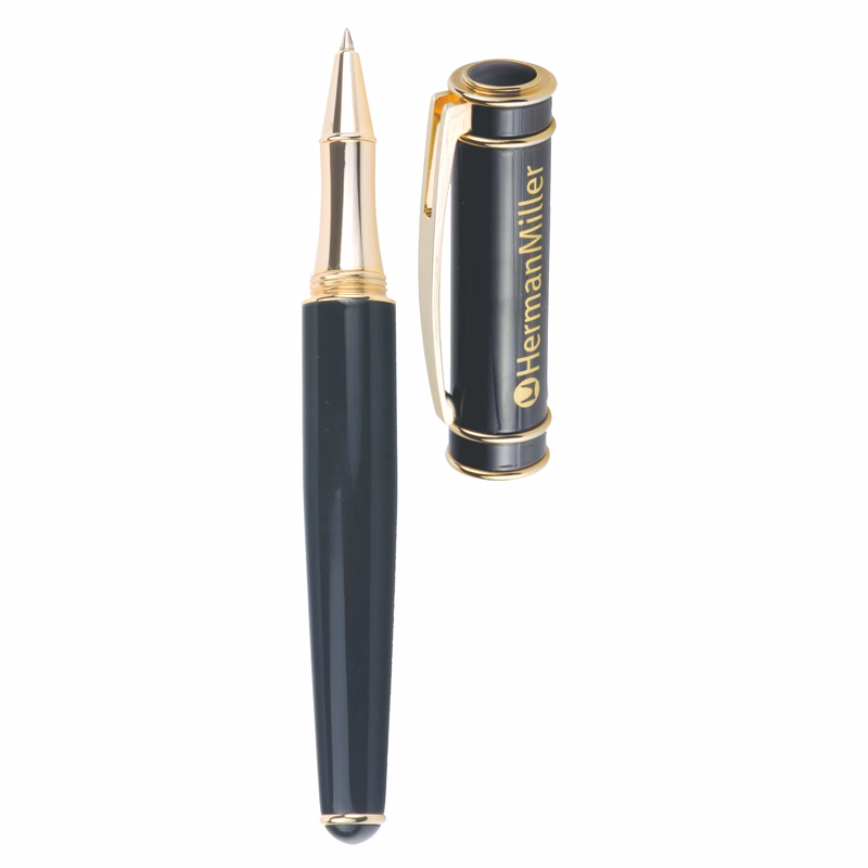 Executive Rollerball black with gold appointments