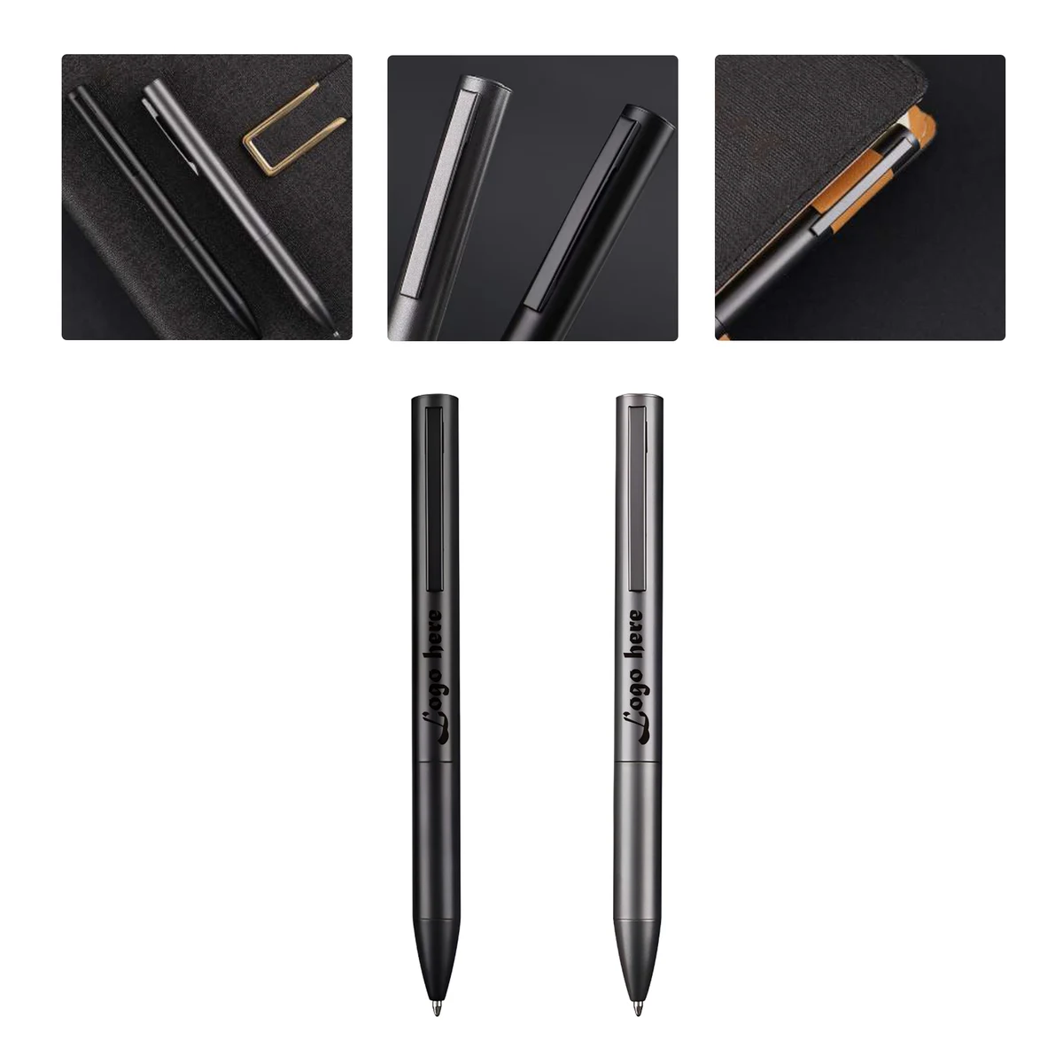 MOQ50 Personalized Twist-Action Business Pen With Logo 1