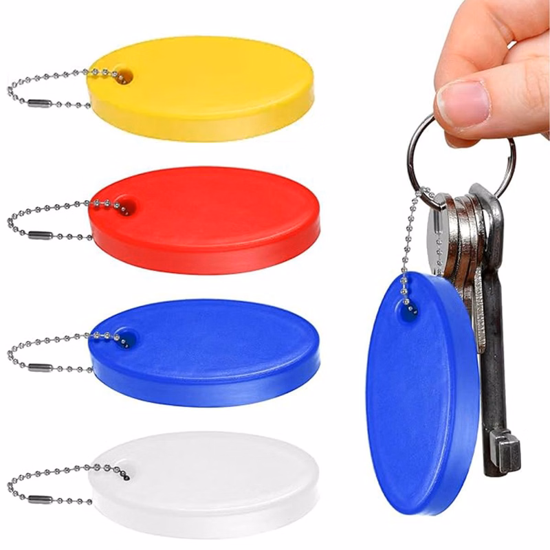 Waterproof Bright Color Floating Keychain