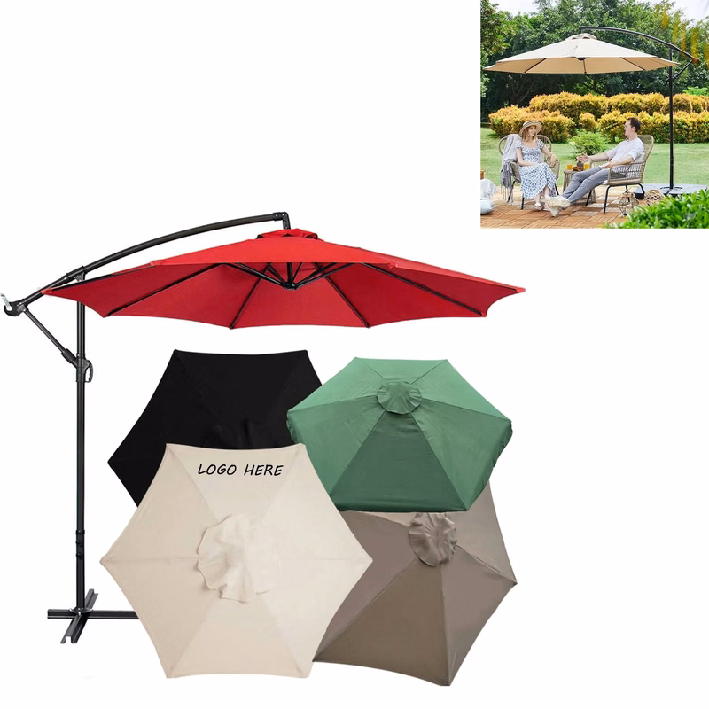 Patio Offset - Cantilever Hanging Outdoor Umbrella
