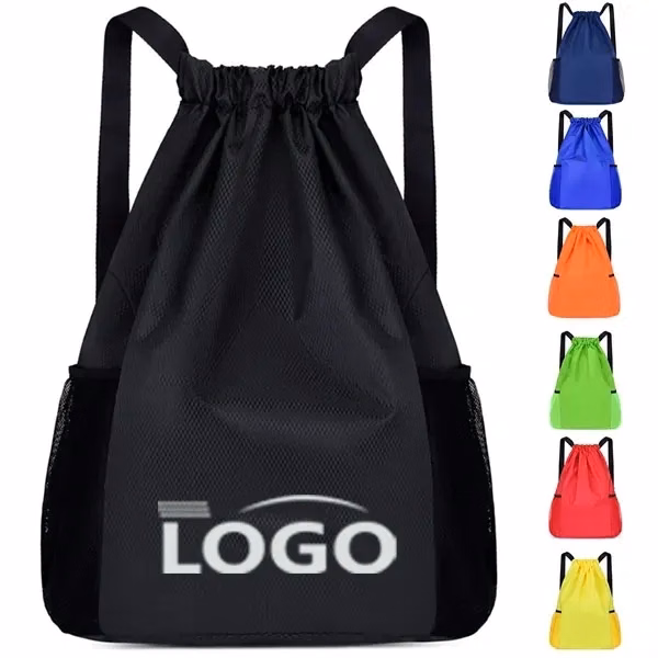 Oxford Fabric Drawstring Sports Backpack
