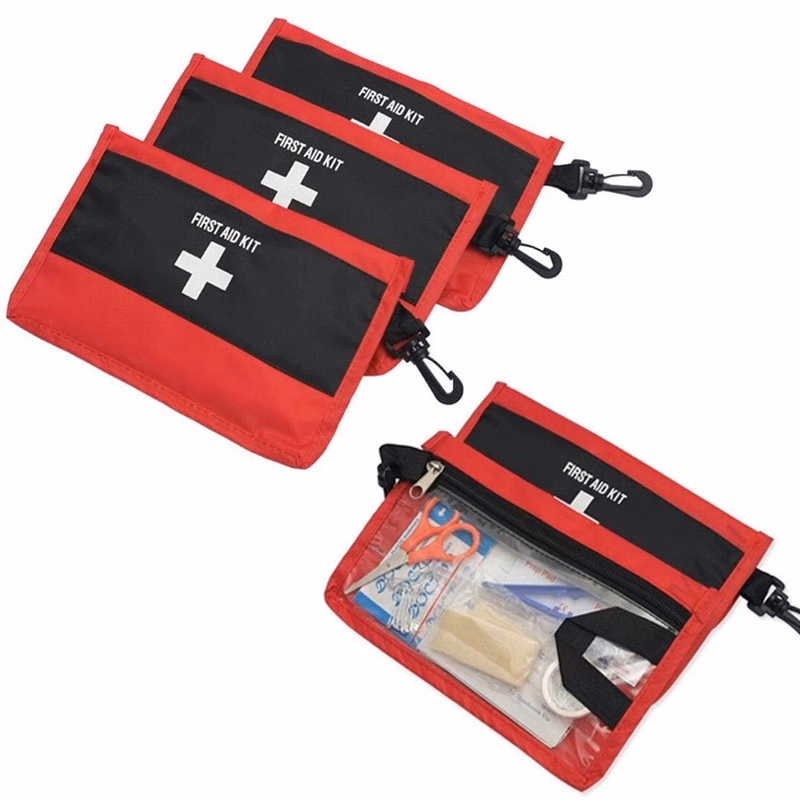 Emergency First Aid Kit With 12 Components