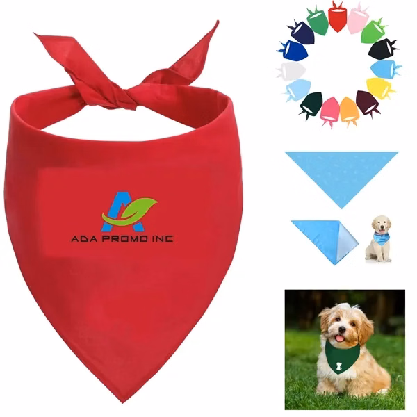Triangle Dog Bandana Pet Scarf