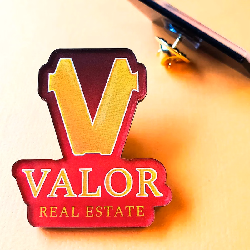Custom Full Color Acrylic Lapel Pins