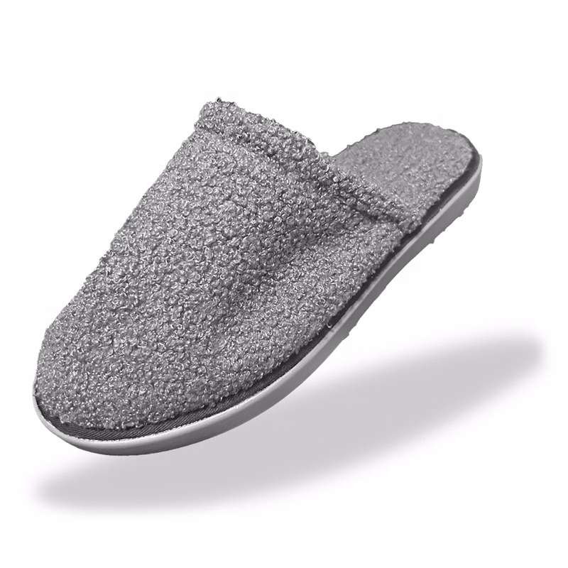 Embroidered Deluxe Terry Cloth Slipper