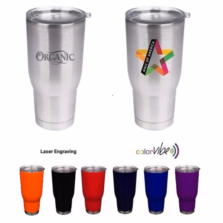 32 Oz. SipTek Vacuum Tumbler Powder Coated