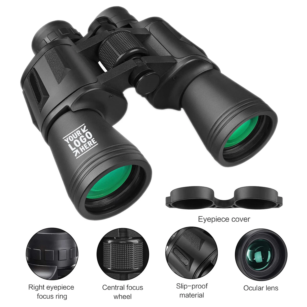 Hunting Football Adult 20x50 High Power Military Compact HD Professional/Daily Waterproof Binocular 1