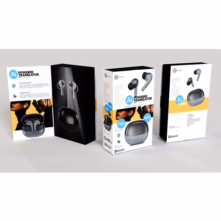 Bluetooth True Wireless Stereo Translate Earbuds - Assorted Colors